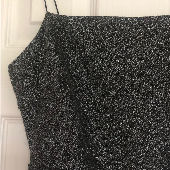 Glitter Asymmetrical Dress - Picture 10 of 12